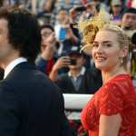 Ned Rocknroll and Kate Winslet attend the Longines Hong Kong Cup Race at the Hong Kong International Races at the Shatin racecourse in Hong Kong, December 9, 2012