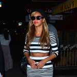 Beyonce spotted leaving Kayne West’s birthday party at Miss Lily’s on June 8, 2013 in New York City