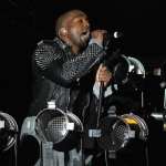 Kanye West performs during the 2013 Governor’s Ball Music Festival at Randall’s Island on June 9, 2013 in New York City