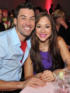 Ace Young and Diana DeGarmo attend Jane Seymour’s 3rd annual Open Hearts Foundation celebration at a private residence on April 13, 2013 