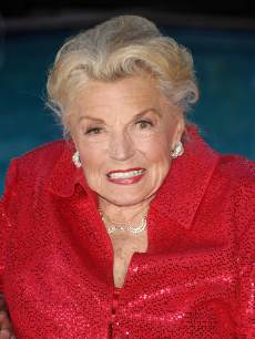 Esther Williams attends TCM’s screening of ‘Neptune’s Daughter’ at The Roosevelt Hotel on April 22, 2010 in Hollywood