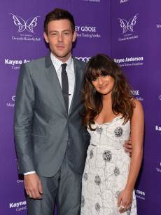 Cory Monteith and Lea Michele at the 12th Chrysalis Butterfly Ball on June 8, 2013 in Los Angeles