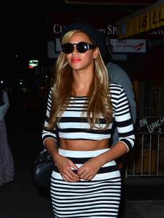 Beyonce spotted leaving Kayne West’s birthday party at Miss Lily’s on June 8, 2013 in New York City