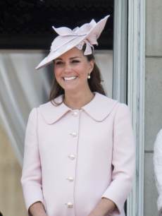 Catherine, Duchess of Cambridge during the annual Trooping The Colour ceremony at Buckingham Palace on June 15, 2013 in London