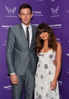 Cory Monteith and Lea Michele at the 12th Chrysalis Butterfly Ball on June 8, 2013 in Los Angeles