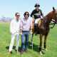 Matthew McConaughey joins “Nacho” Figureas and his son Hilario at the polo event in NYC.