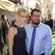 Beth Behrs and Bobby Moynihan attend the world premiere of Disney Pixar’s ‘Monsters University’ at the El Capitan Theatre on June 17, 2013 in Hollywood