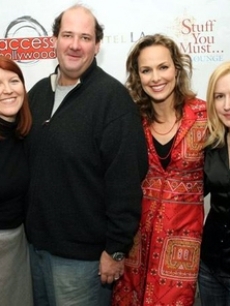 Kate Flannery, Brian Baumgartner, Melora Hardin, & Angela Kinsey