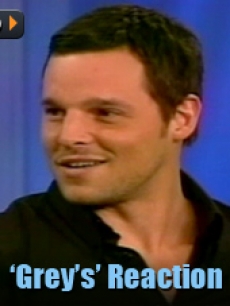 justin chambers greys reaction FLASH
