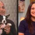 DJ Eric ‘Stretch Boogie’ Rivera with the puppy, Robin, and Auti Angel 