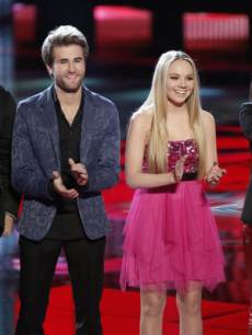 The Swon Brothers, Danielle Bradbery and Michelle Chamuel  on ‘The Voice’ finale, June 18, 2013