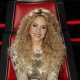Shakira poses in her big red chair on ‘The Voice’ finale, June 18, 2013