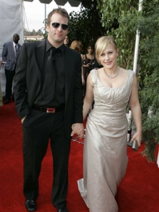 Thomas Jane and Patricia Arquette on the red carpet