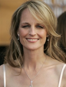 Helen Hunt shows her fresh face