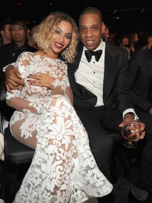 Beyonce and JayZ