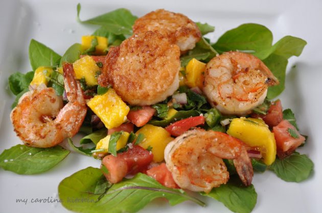 Seared Scallops — Michelle Bridges