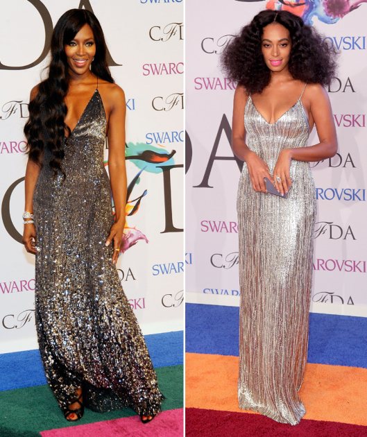 2014 CFDA Awards - Naomi Campbell, Solange Knowles (Getty Images)