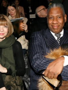 Fashion Week's Queen & King? Anna Wintour & Andre Leon Talley