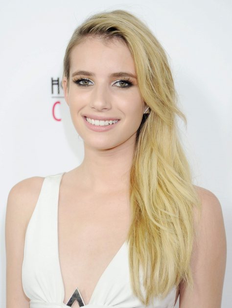 Emma Roberts arrives at the Los Angeles premiere of FX’s ‘American Horror Story: Coven’ at Pacific Design Center on October 5, 2013 in Hollywood (WireImage)