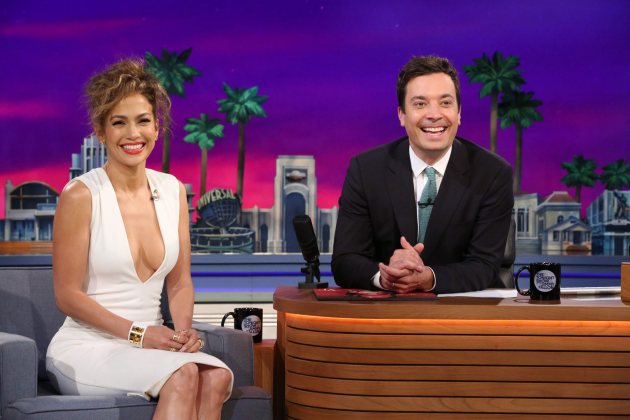 Jennifer Lopez visits ‘The Tonight Show starring Jimmy Fallon’ on June 16, 2014  (NBC)