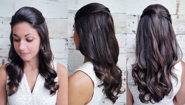 Jessica Simpson’s bridal hair how-to (Salon Capri)