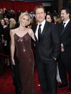 Greg Kinnear and his wife Helen Labdon 
