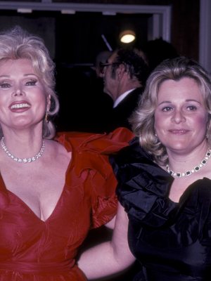 Zsa Zsa Gabor and Francesca Hilton