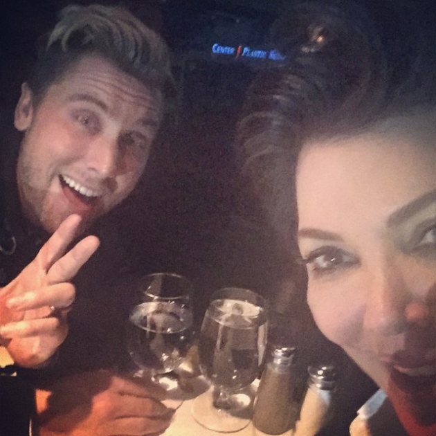 Lance Bass, Kris Jenner (Instagram)