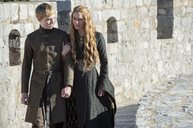 Dean-Charles Chapman as Tommen Baratheon and Lena Headey as Cersei Lannister (Macall B. Polay/HBO)