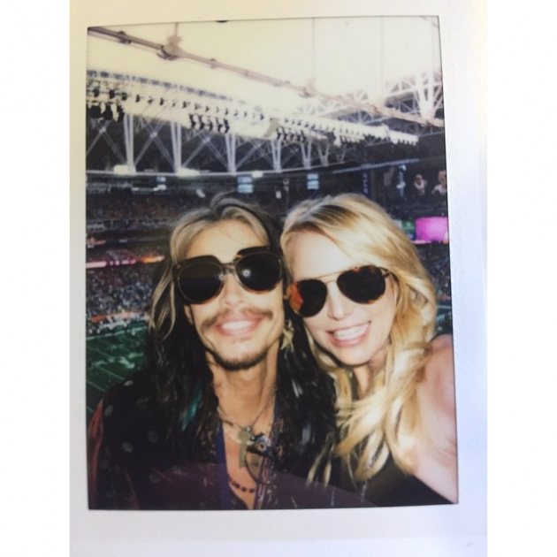 Steven Tyler, Britney Spears (Instagram)