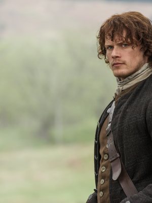 Sam Heughan in 'Outlander'