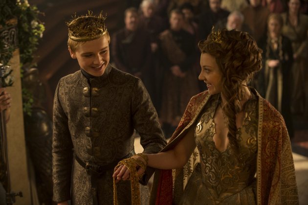 Dean-Charles Chapman as Tommen Baratheon and Natalie Dormer as Margaery Tyrell (Helen Sloan/HBO)