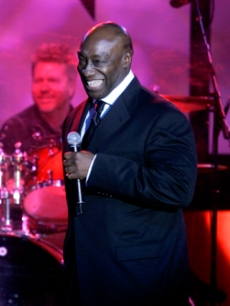 Actor Michael Clarke Duncan at Muhammad Ali's event