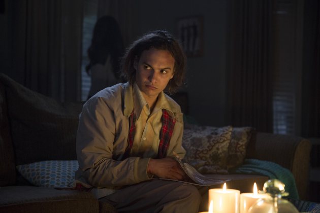 Nick worries as the power goes out in 'Fear The Walking Dead' (AMC)