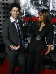 Adrian Grenier and Garcelle Beauvais