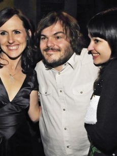 Jack Black & wife, Tanya, also show their support