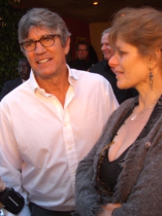 Eric Roberts who plays Thompson hit the red carpet