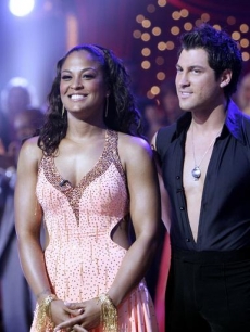 Laila Ali looked stunning throughout the competition... including the finale