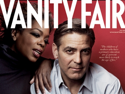 20 issues of Vanity Fair highlighting those helping Africa