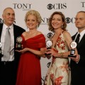 Big Winners: F. Langella, C. Ebersole, J. White & D. Hyde Pierce