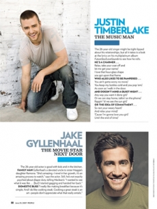 people hottest bachelors - justin timberlake jake gyllenhaal
