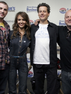 Alba, Jessica - Chris Evans - Ioan Gruffud - Michael Chiklis INDIANAPOLIS 5 27 �07 AP 1