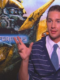 Shia LaBeouf talks ‘Transformers’ with Access 