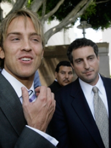 Larry Birkhead and Howard K. Stern reunite outside court in LA