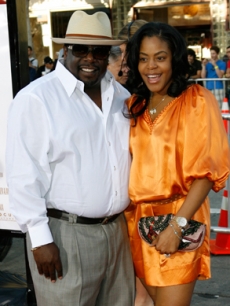 Cedric the Entertainer & Lorna Kyles together on the red carpet