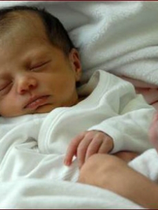 Little Sam fast asleep