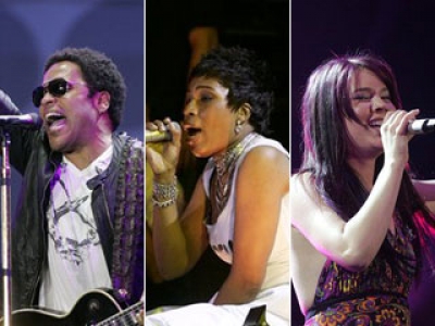 Lenny, Macy & Joss sing for Live Earth 
