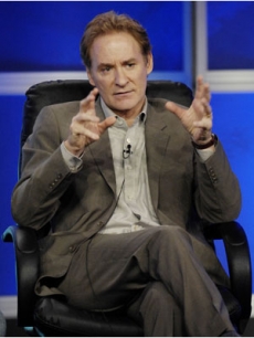 Kevin Klein on a Television Critics Assoc. panel, Beverly Hills