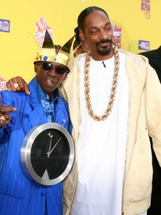 Flavor Flav with Snoop Dogg at his Comedy Central Roast 