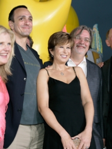 Azaria, Hank - Nancy Cartwright - Yeardley Smith - Matt Groening - Dan Castellaneta - David Silverman LA 7 24 ?07 AP 1